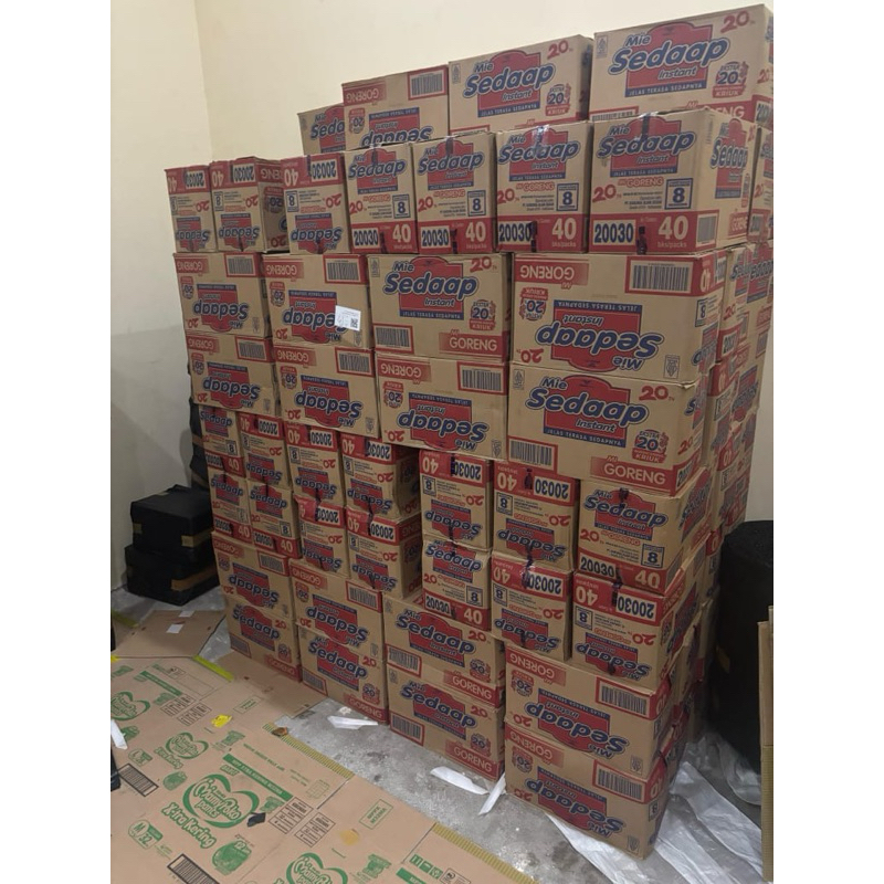 

Mie Sedap goreng paket 1 dus isi 40 krt