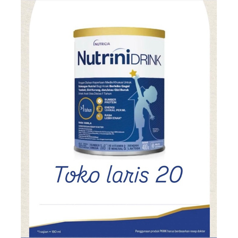 

Nutrinidrink Powder Vanilla 400gr
