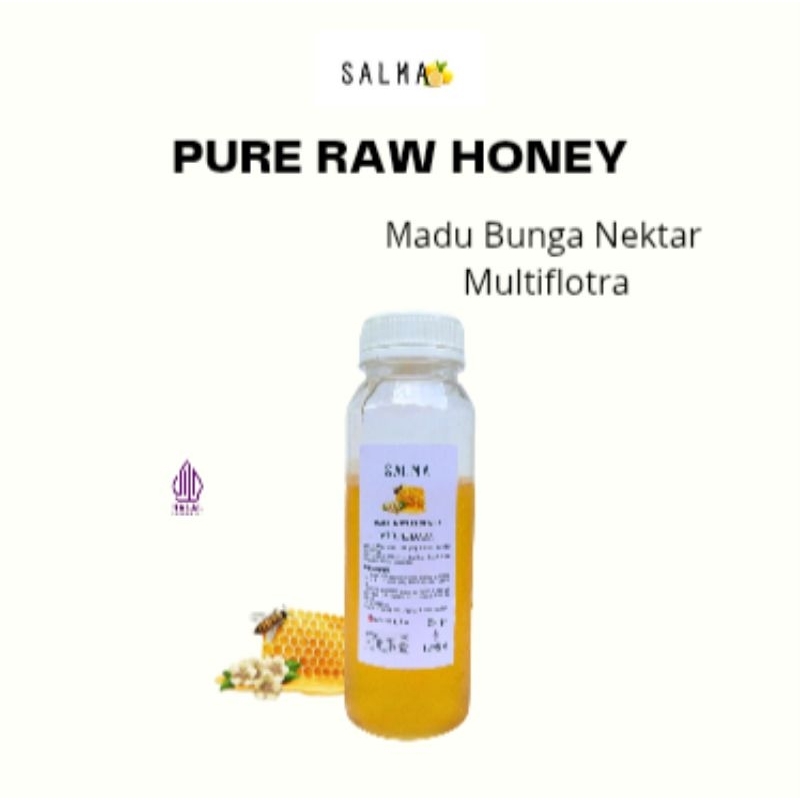 

By Salma Madu murni Multiflora Pure Raw Honey 250gram