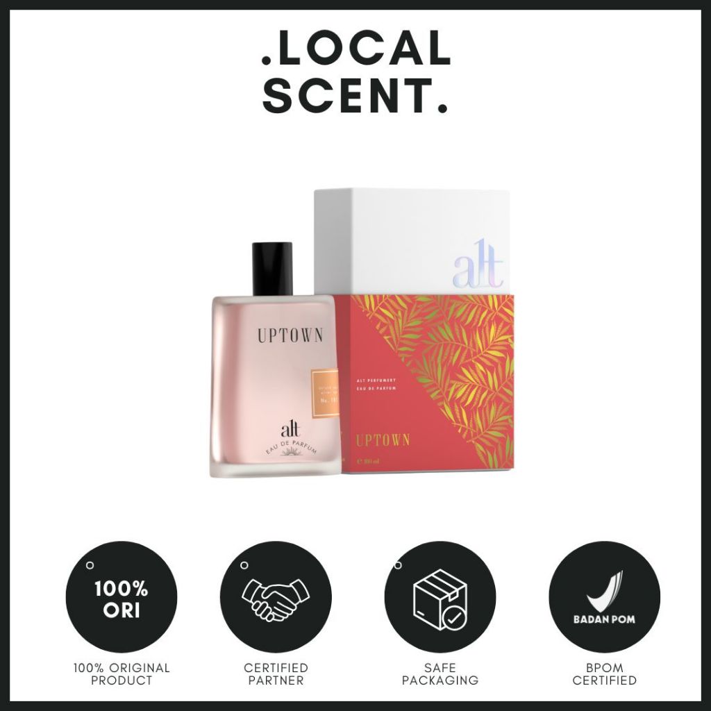 Alt Perfumery Uptown Eau de Parfum 100 ML [OFFICIAL RESELLER Alt Perfumery]
