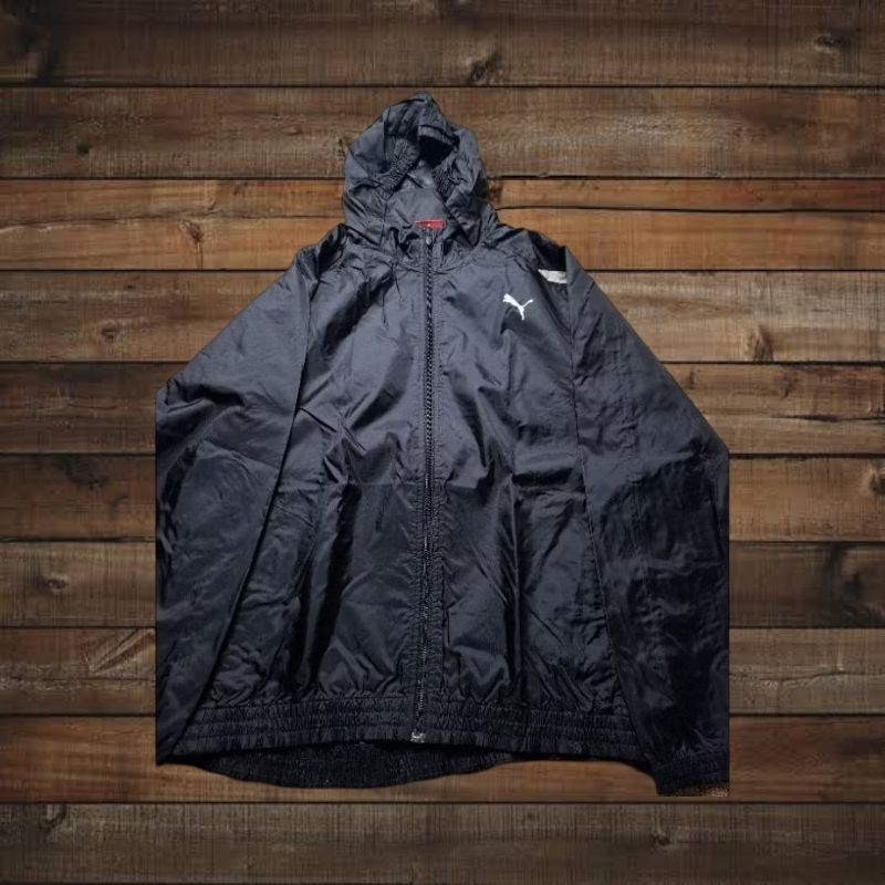Jaket Puma Luxury Outdoor Jacket Windbreaker Waterproof Running Hangout Motoran Sport Branded
