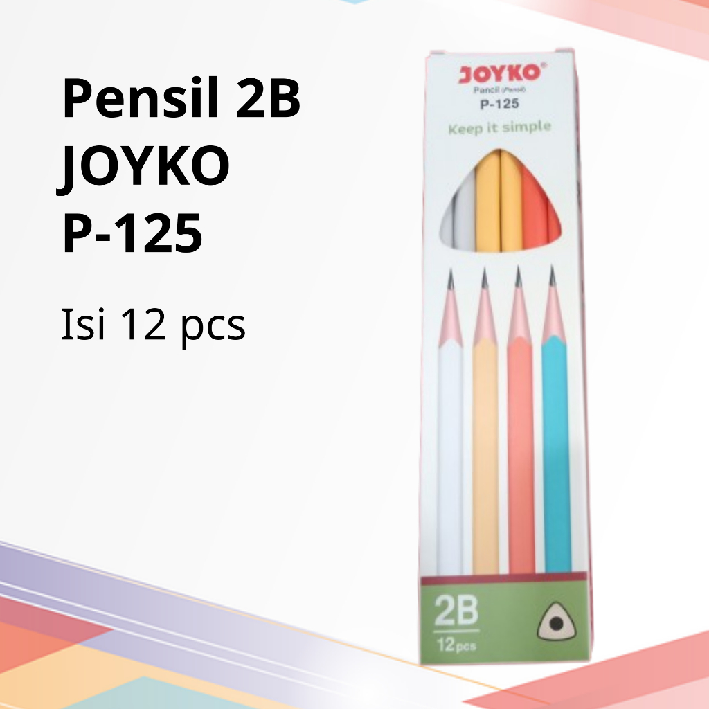 

Pensil 2B JOYKO 1 pak isi 12