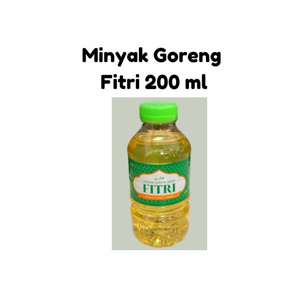 

Minyak Goreng Fitri 200 ml Kemasan Ekonomis Murah Meriah