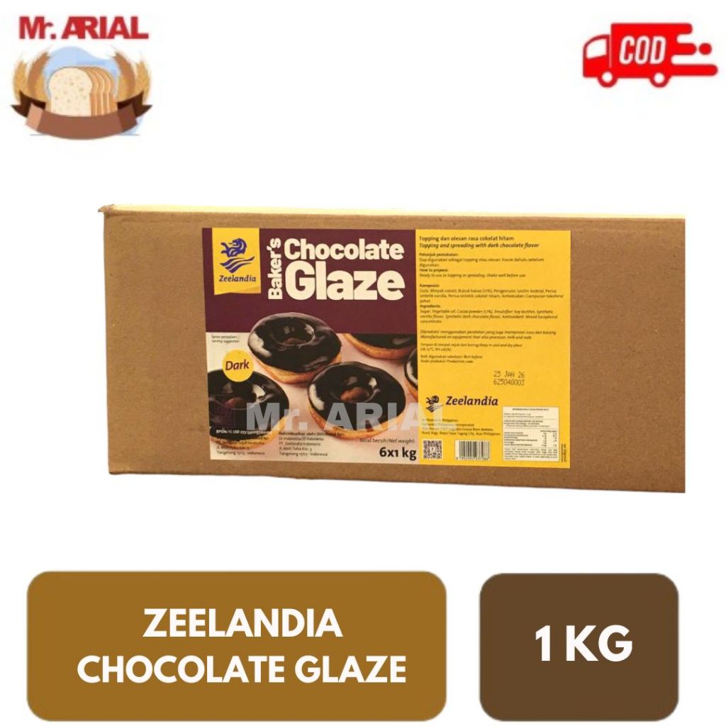 

Zeelandia Baker's Dark Chocolate Glaze 1 kg