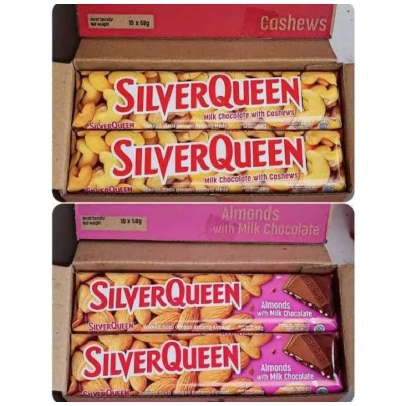 

SilverQueen 55 gr Harga per box