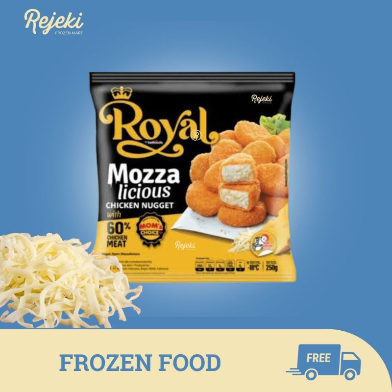 

Belfoods Mozzalicious Chicken Nugget Mozza 250gr - Rejeki Frozen Mart