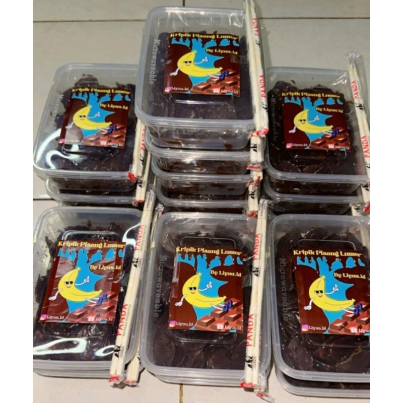 

TERMURAH!!! Keripik Pisang Lumer Super Nyoklat