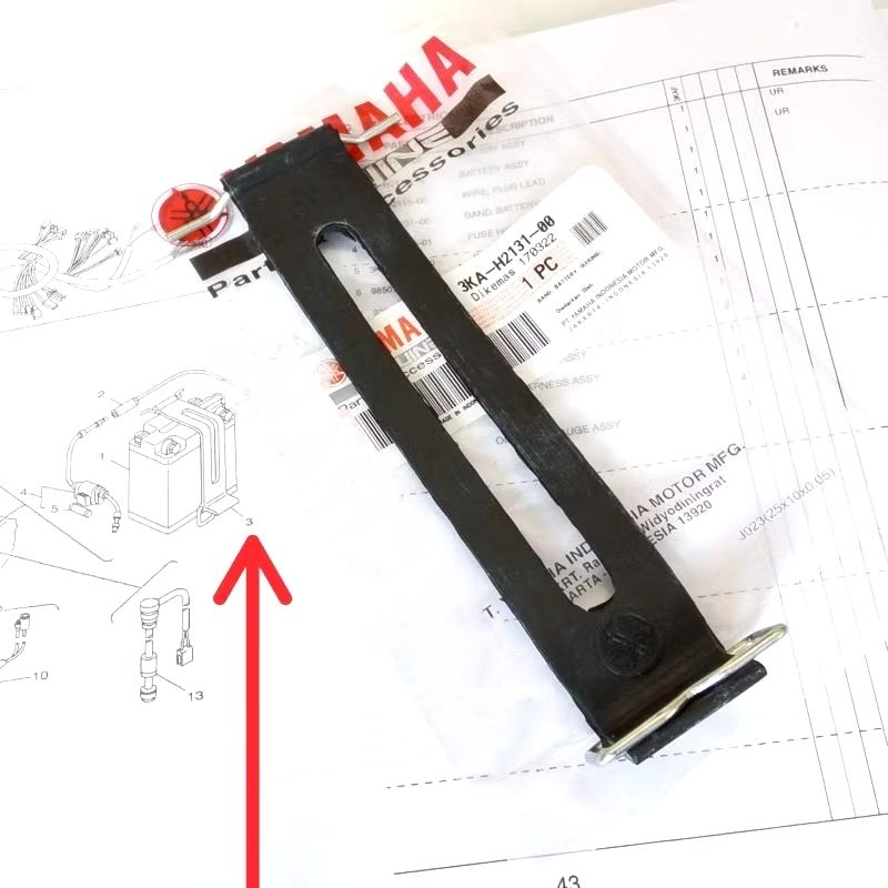 Karet Sabuk Aki RX King 3KA-H2131-00