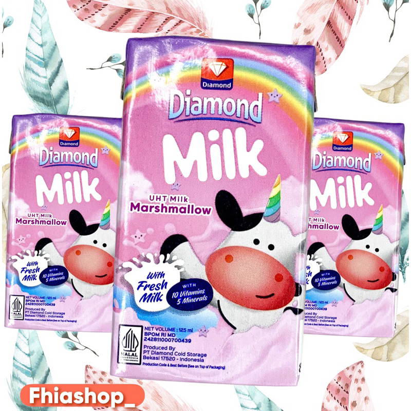

[Diamond] Susu Uht Diamond Marsmellow Isi Bersih 125ml