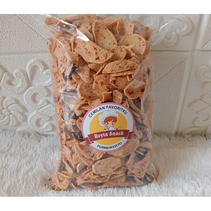 

basreng pedas kriuk daun jeruk 500 gr
