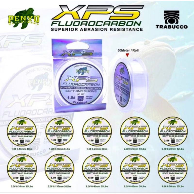 Leader Fluorocarbon XPS 50m