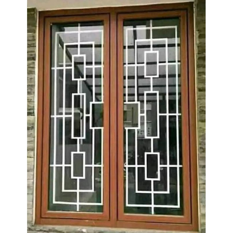 tralis jendela minimalis custom untuk rumah