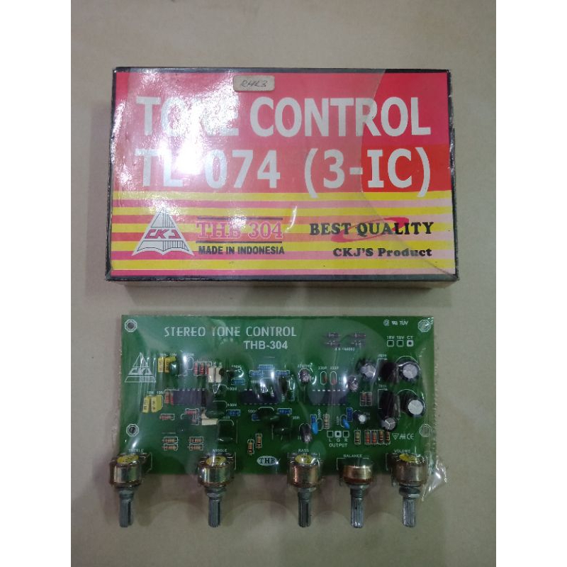 Kit Tone Control TL-074 (3-IC) CKJ THB304