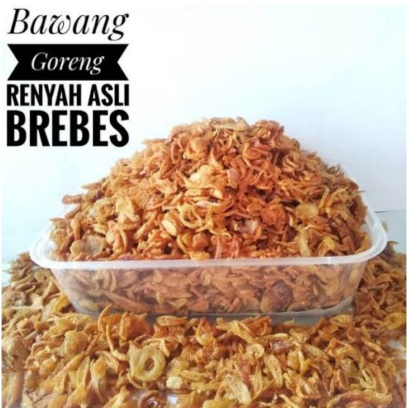 

Bawang Merah Goreng 1 KG Grade A Bawang Goreng Sumenep Siap Saji