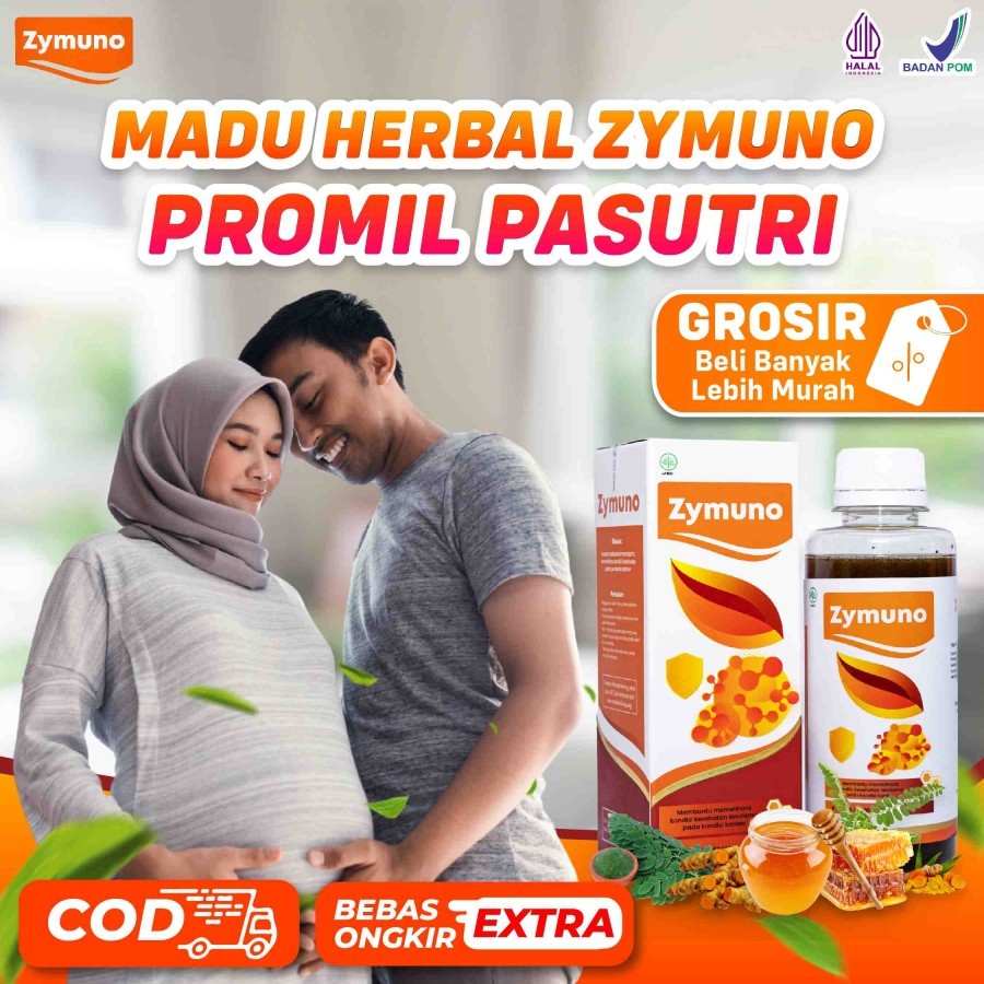 ZYMUNO PROMIL 1 Botol Original - Rahasia Cepat Hamil Untuk Pasangan Muda Ampuh 100 Persen PROMIL