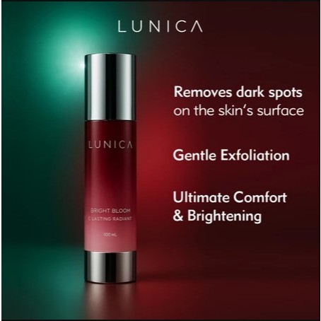Toner Mencerahkan LUNICA Bright Bloom - C Lasting Radiant #LUNICABANDUNG