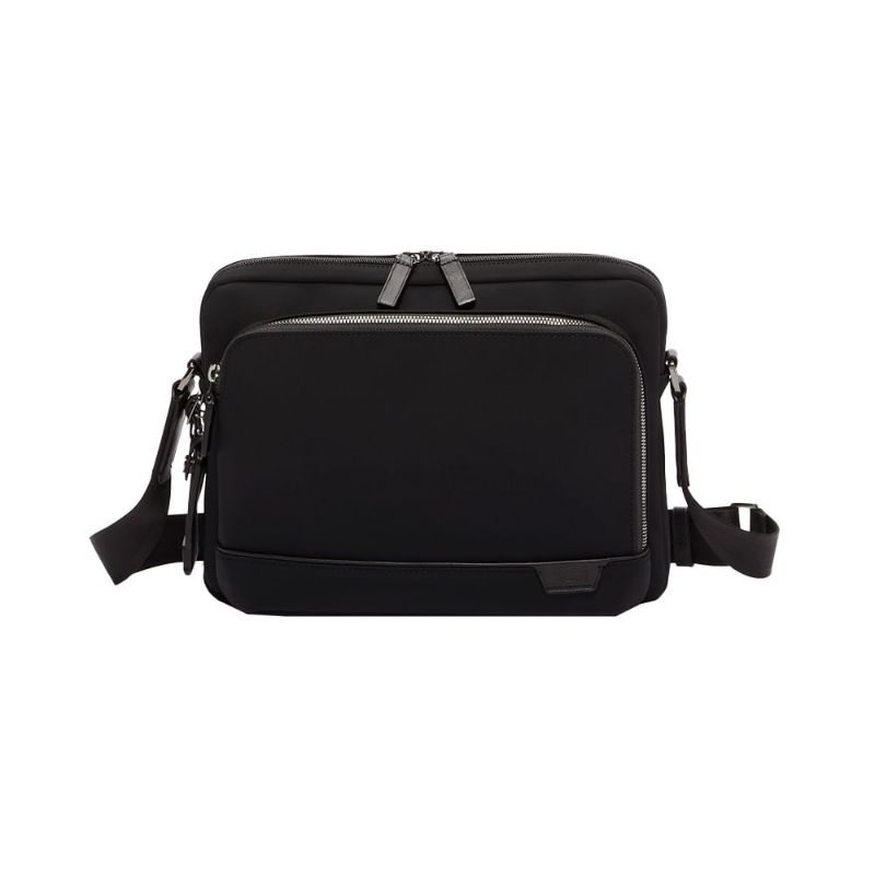 Tumi Harrison Leo Crossbody Bag Black