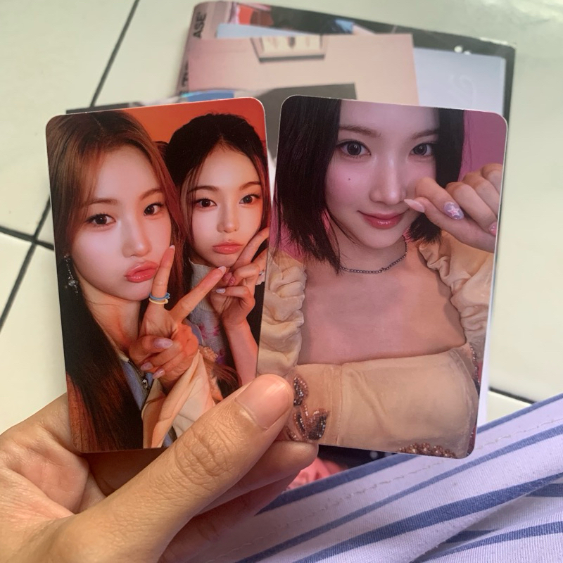 PHOTOCARD JIWOO & UNIT JUUN IAN HEARTS2HEARTS H2H