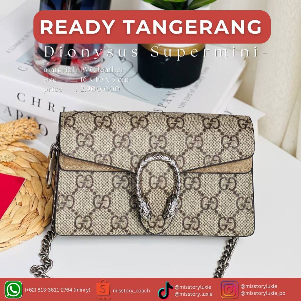 TAS WANITA G DIONYSUS SUPER MINI 16