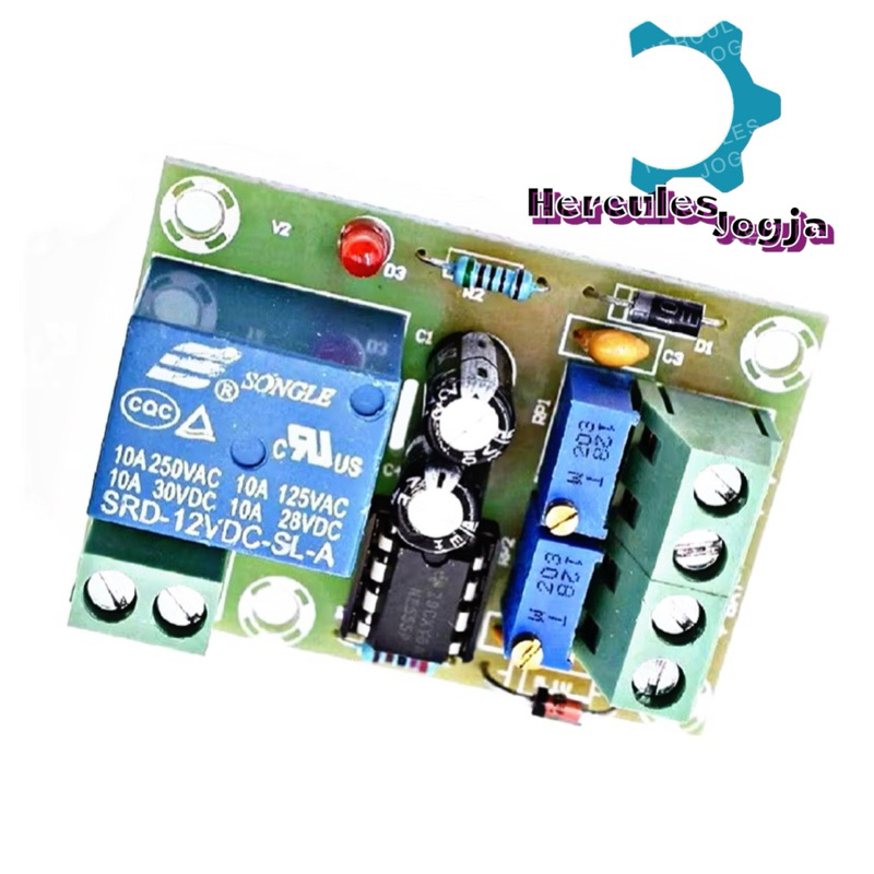 Battery Charger Control Module 12V XH-M601 Pengendali Pengisian Aki