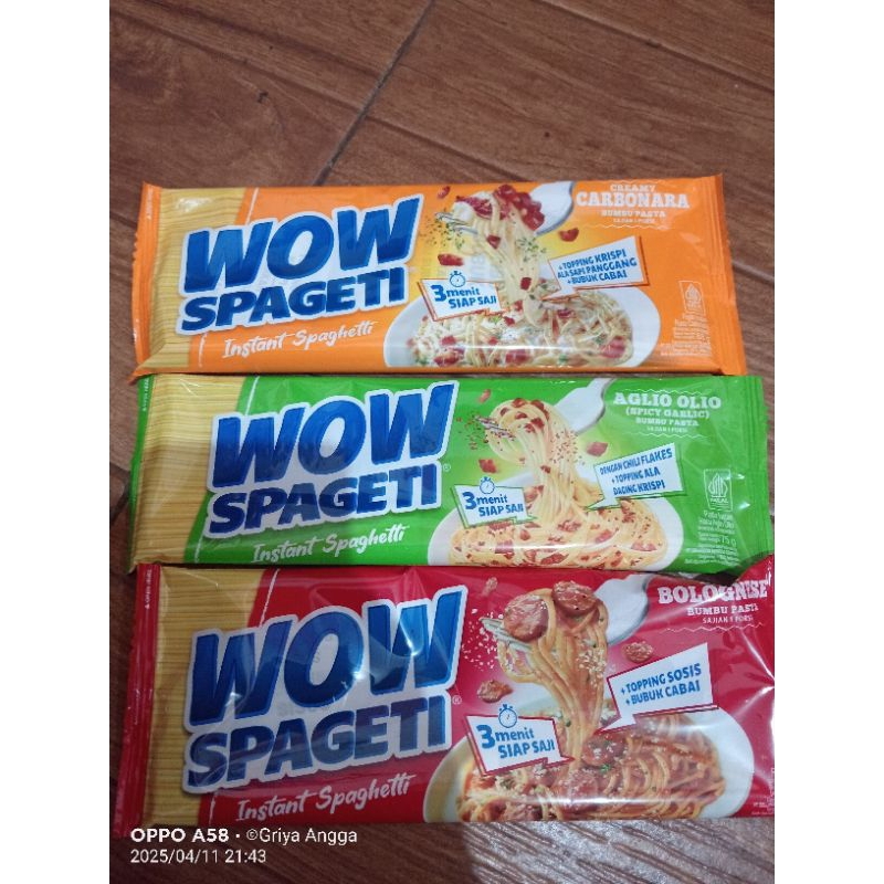 

spagetti wow murah