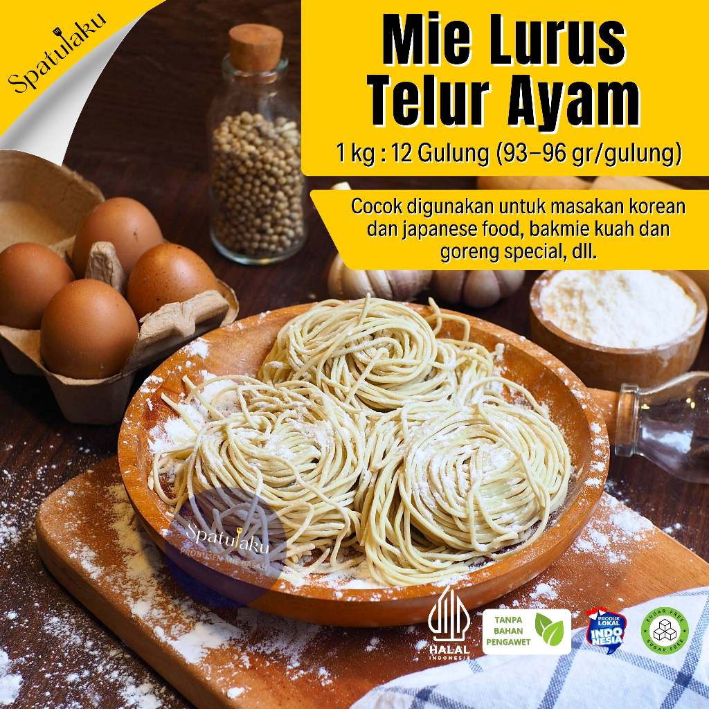 

MIE BASAH LURUS SPECIAL Telur ayam - Mie Ayam Bakmie Special Telor Mie Spatulaku Tangsel