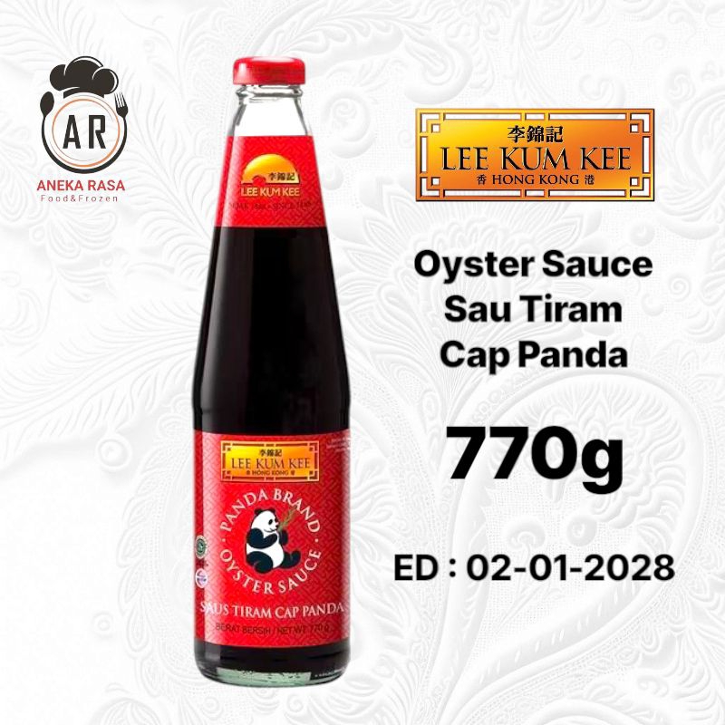 

Lee Kum Kee Saus Tiram Oyster Sauce Cap Panda 770 Gr ED : 02-01-2028