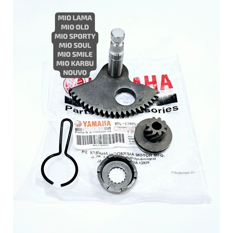 PAKET AS KICK SELAH KAPAK ENGKOL MIO OLD LAMA MIO SPORTY MIO SOUL MIO SMILE MIO KARBU NOUVO SET GIGI