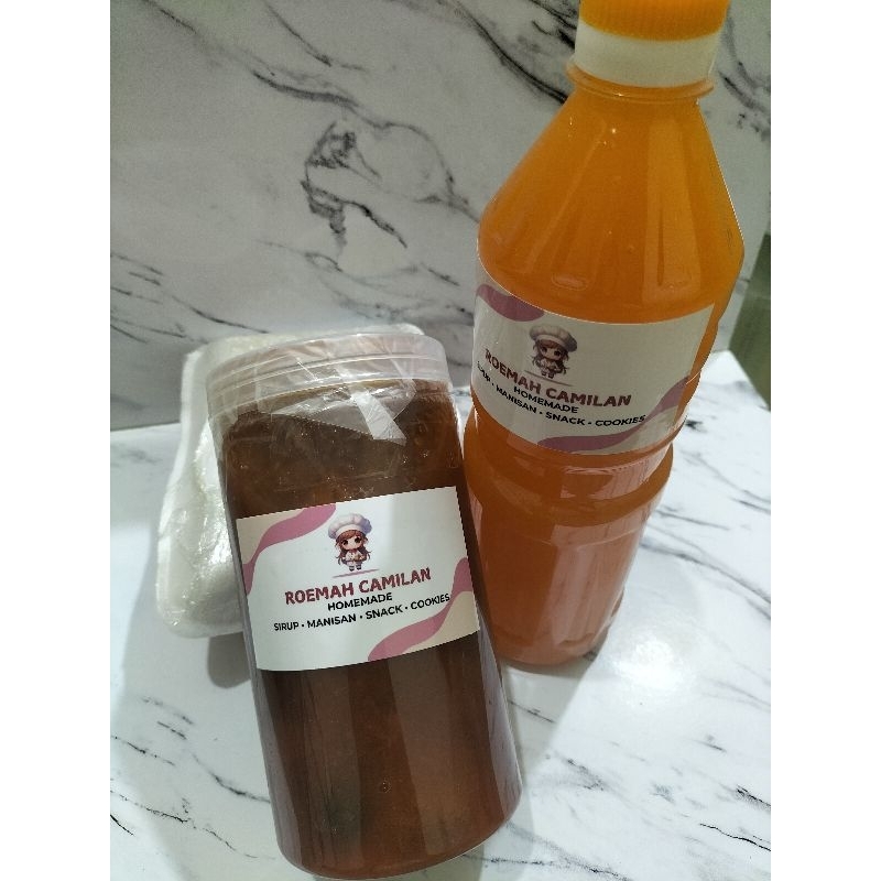 

(PAKET HEMAT) SIRUP MARKISA ASLI BERASTAGI + SIRUP KIETNA SEMBOI