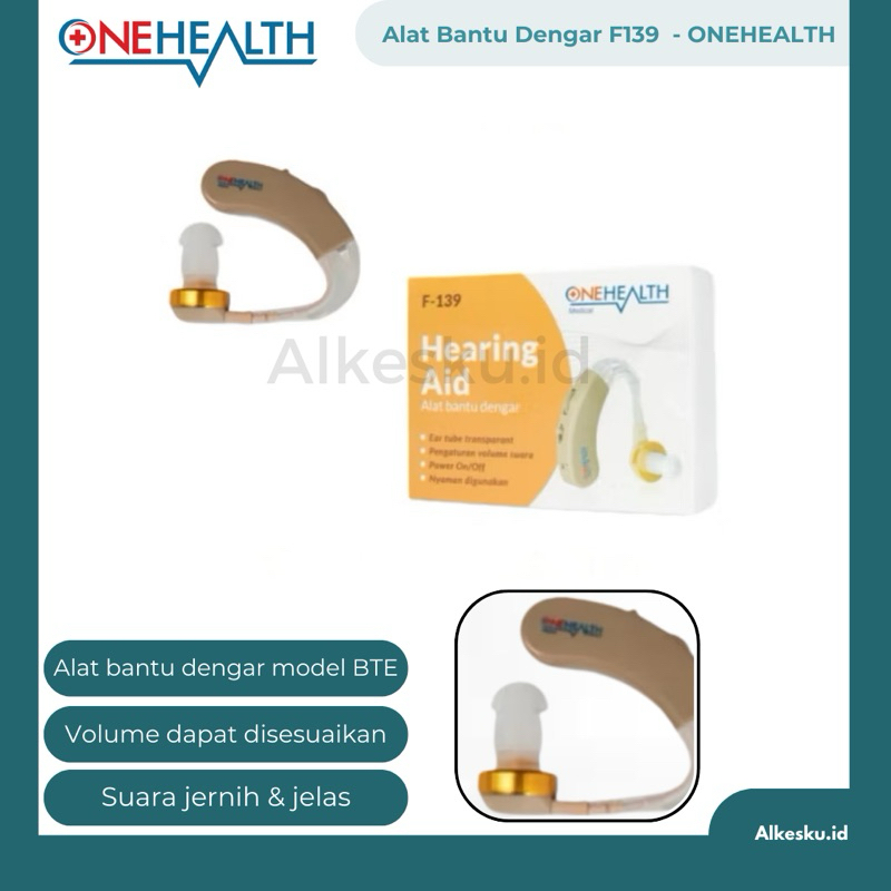 ALKESKU ❤️ ONEHEALTH - Hearing Aid / Alat Bantu Dengar F139