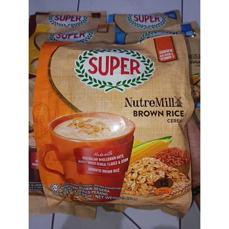 

Sereal Super Nutremill Brown Rice Cereal 15 x 30 Gram