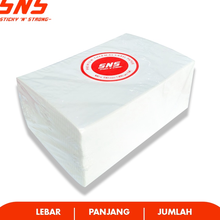 

BISA COD LABEL THERMAL KERTAS THERMAL STICKER THERMAL 1x15 mm A6 5 Lembar