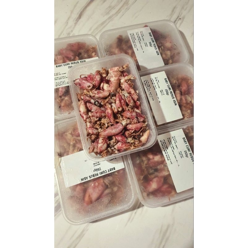 

(FLASH SALE) BABY CUMI REBUS ASIN/BAYI CUMI LAUT 250GR