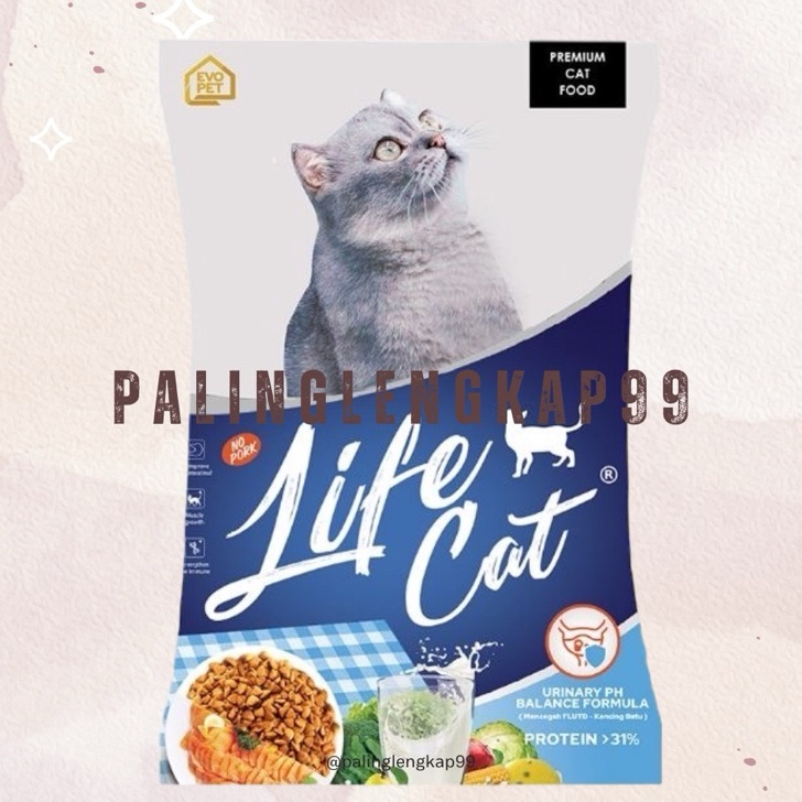 Bisa Cod LIFE CAT DRY FOOD 1GR  MAKANAN KUCING KERING LIFE CAT KITTEN DEWASA