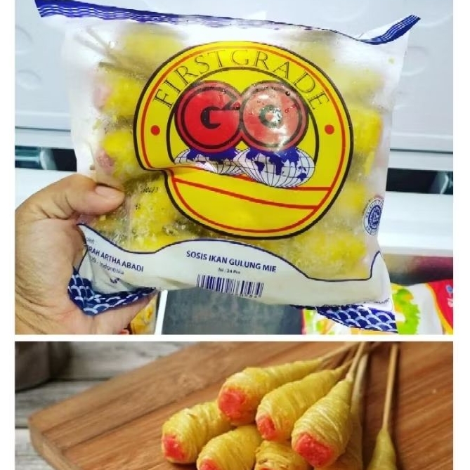 

sosis mie gulung GO 500gr/GO sosis mie gulung