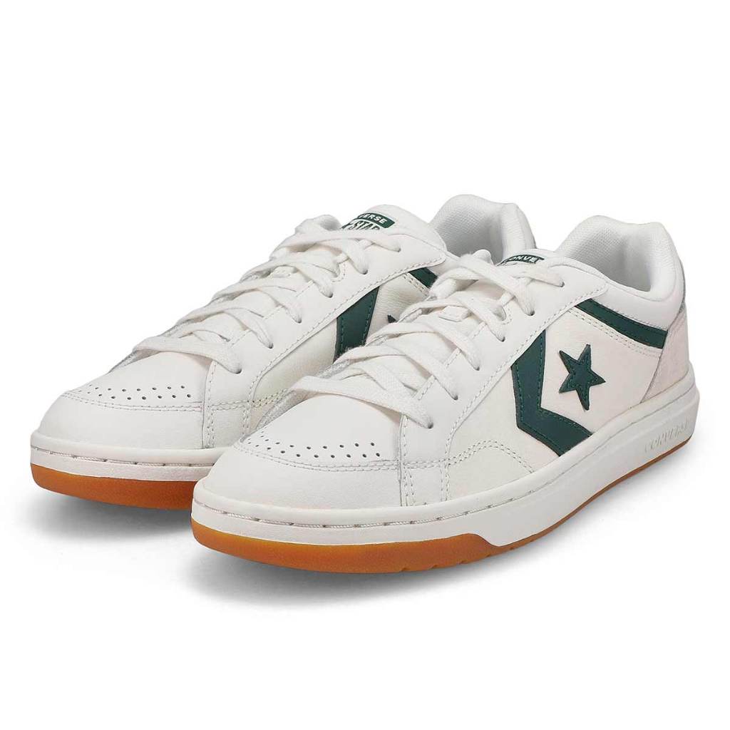 Converse Pro Blaze Classic Luxe Sport Street 90s Nubuck Leather Ox Vintage White Green Envy