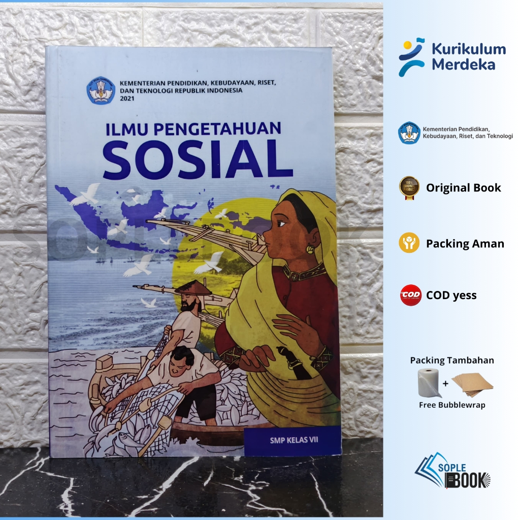 

Buku IPS kelas 7 Kurikulum Merdeka Kemendikbudristek