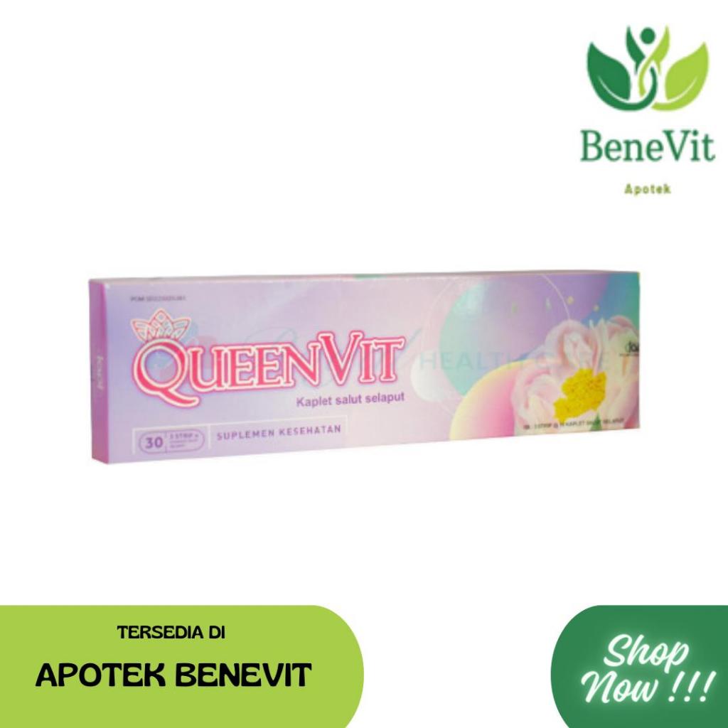 QUEENVIT Kaplet Multivitamin untuk promil, Queenvit multivitamin untuk kesuburan wanita