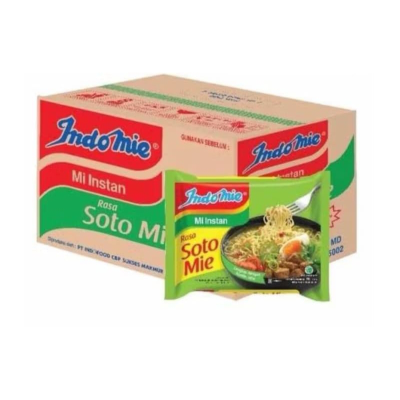 

Indomie Soto 1 Dus