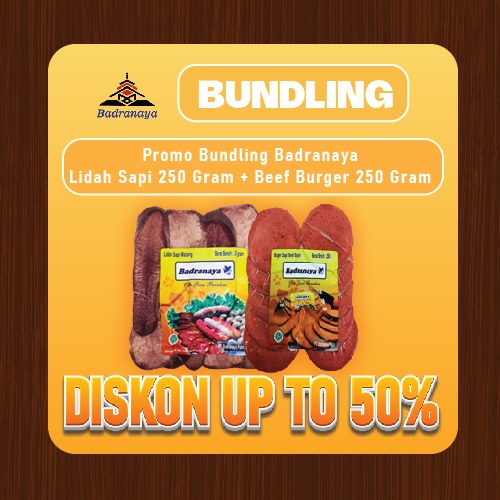 

Badranaya - PROMO BUNDLING | Bundling 2pcs Lidah Sapi x Beef Burger (250 gram)