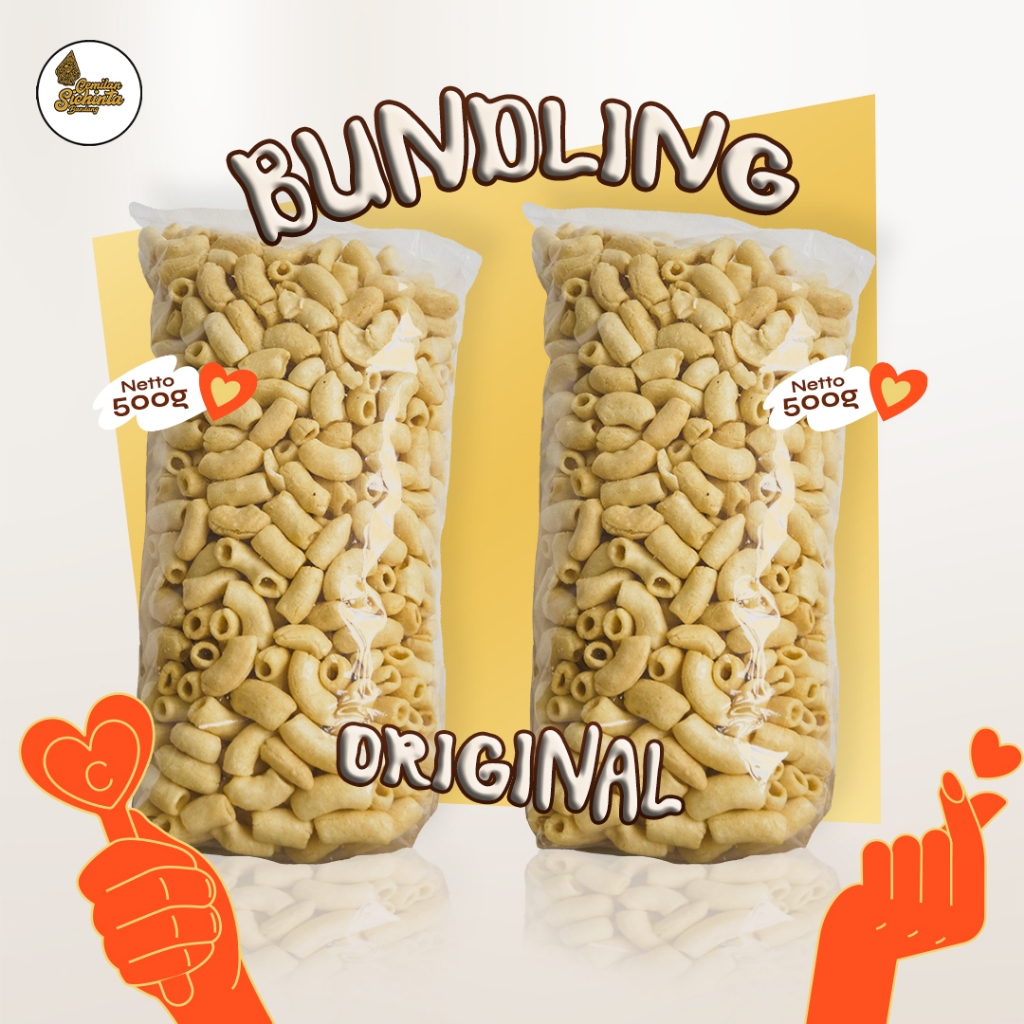 

Bundling Makaroni 500gr (Dapat 2 ball) Cemilan Sichinta