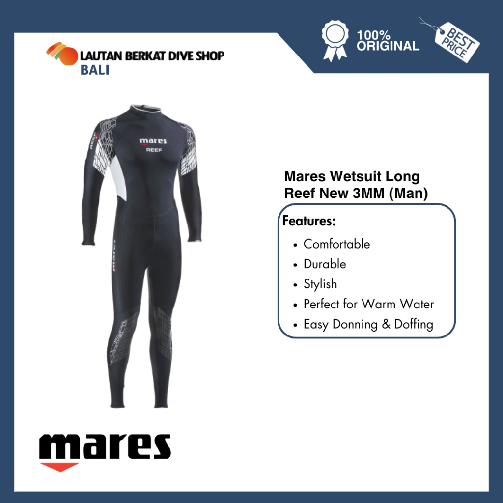 WETSUIT MARES REEF MAN NEW 3MM