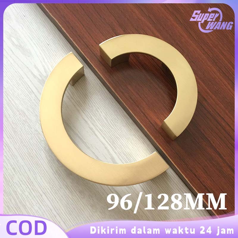 Handle Lemari Panjang Gagang Pintu Lemari Minimalis Handle Tarikan Laci Handel Pintu Lemari Half Cir