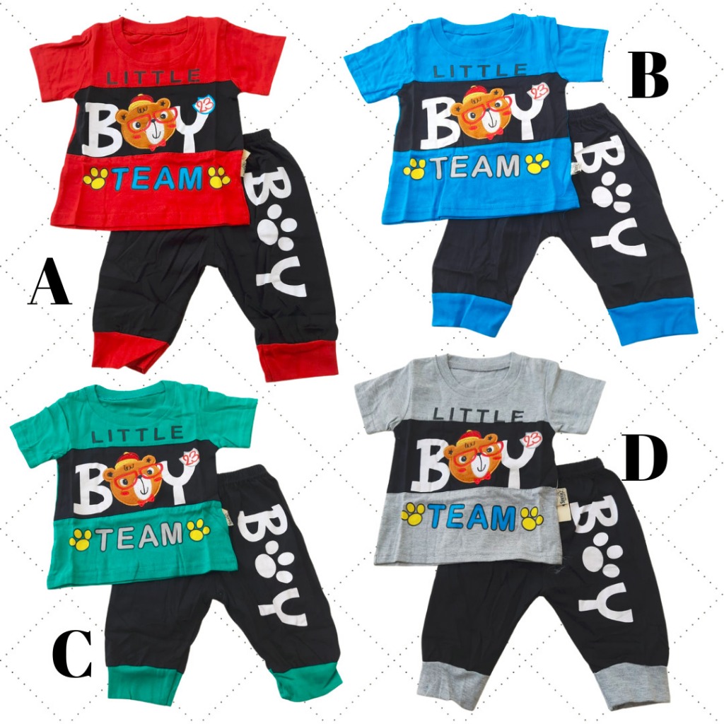 BAJU BAYI LAKI LAKI 6 Bulan Setelan Baju Anak Laki Laki 9 Bulan Baby Boy sparkle Goldenkidshop