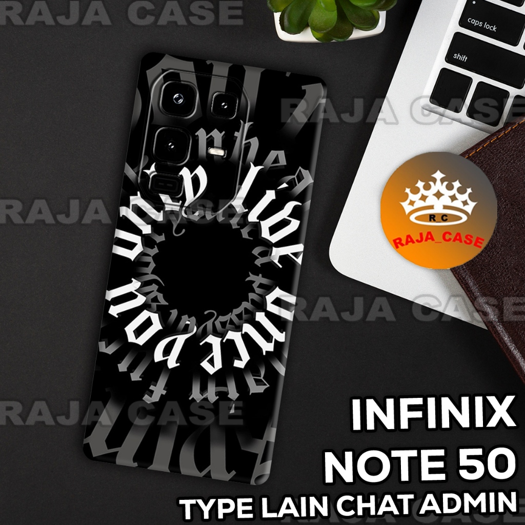 Rc32/Softase karet INFINIX NOTE 50/ INFINIX NOTE 50 PRO - Motif Cowok - Case Hp INFINIX NOTE 50/ INF