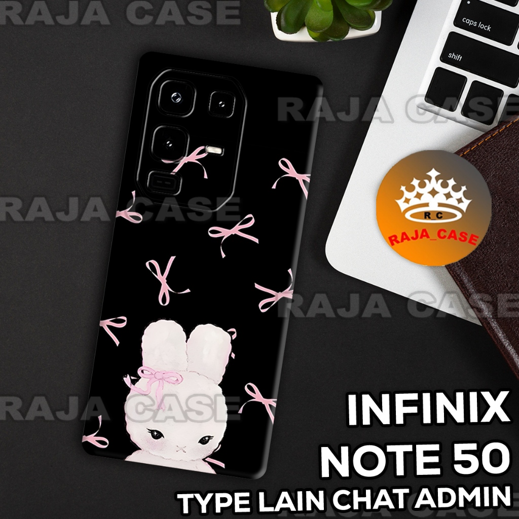 Rc38/Softase karet INFINIX NOTE 50/ INFINIX NOTE 50 PRO - Motif Cewek - Case Hp INFINIX NOTE 50/ INF