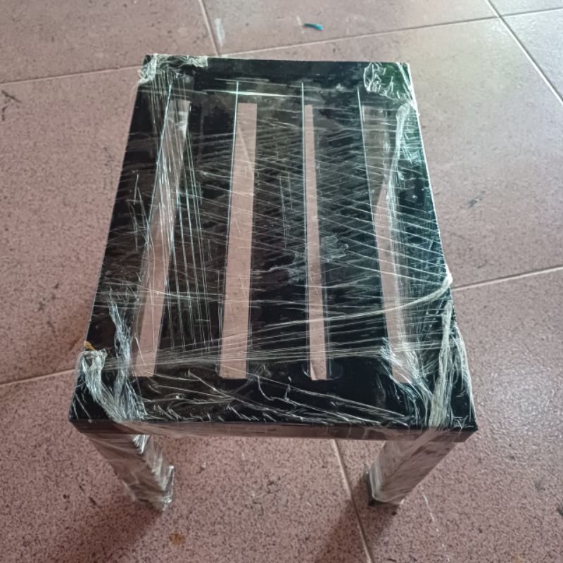 Kursi Jongkok Besi Hollow 3x3 | Bangku Pendek Besi Panjang 30cm Tinggi 20cm - Kursi Cuci Kaki / Kurs