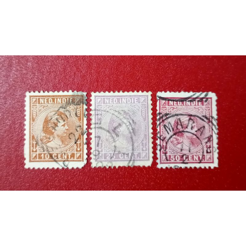

PRANGKO NED INDIE PUTRI WILHELMINA 1892 - 1897