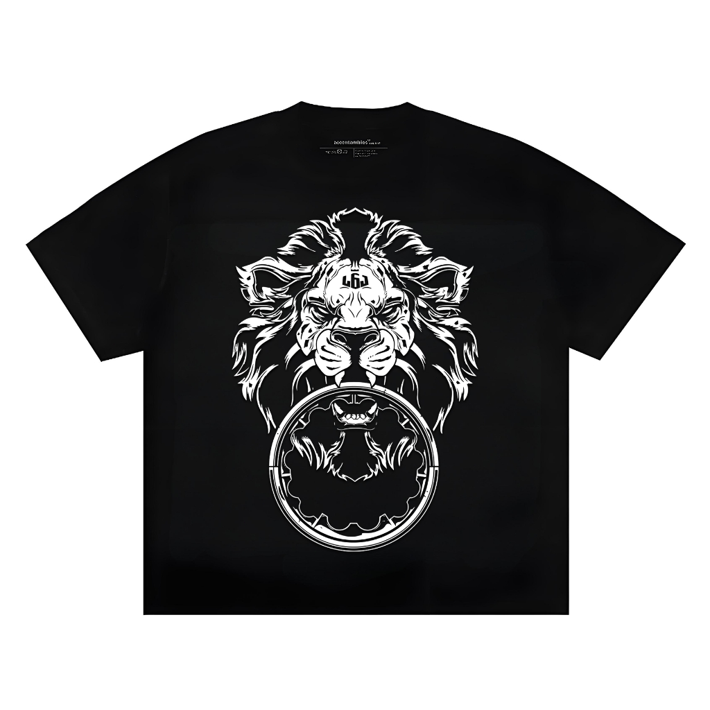 2025 Kaos Singa Kaos Pria Korea Ukuran Besar S-XXL-5347