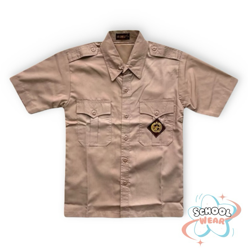 Baju Seragam Sekolah Pramuka Lengan PramukaPenggalang Sd Penggalang Lengan Pendek Anak Laki Laki